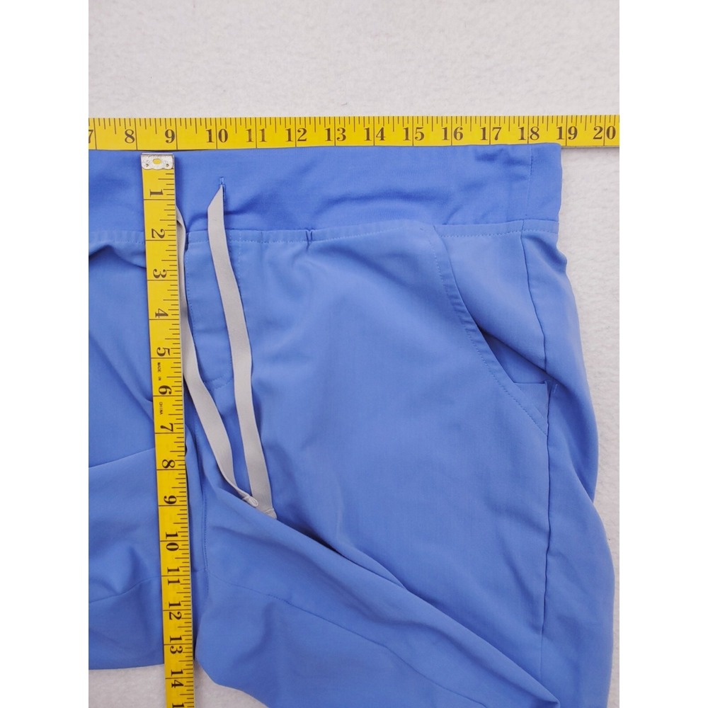 Figs Scrub Pants Womens Extra Large Blue Zamora Jogger Cargo Medical Nursing - Picture 16 of 16